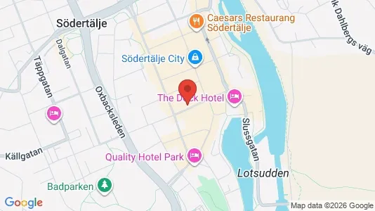 Apartments for rent i Södertälje - kort over placeringen