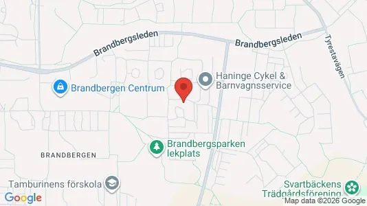 Apartments for rent i Haninge - kort over placeringen