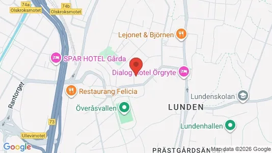 Apartments for rent i Örgryte-Härlanda - kort over placeringen