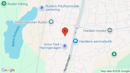 Apartments for rent i Haninge - kort over placeringen