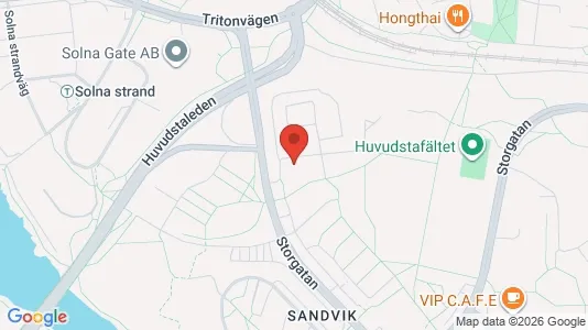 Apartments for rent i Solna - kort over placeringen