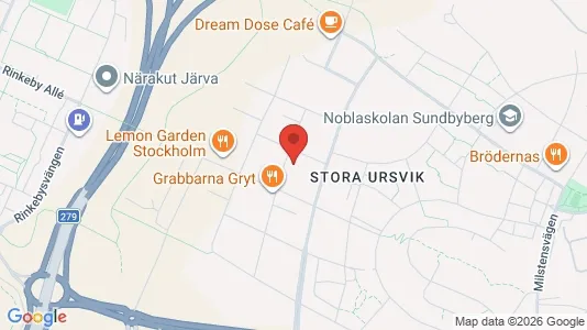 Apartments for rent i Sundbyberg - kort over placeringen