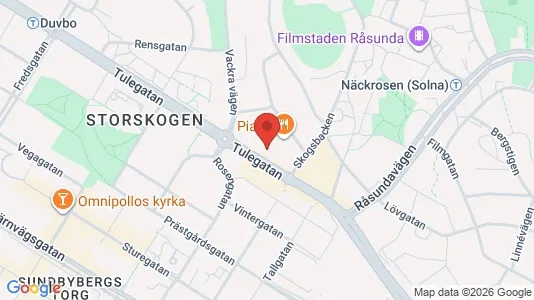 Apartments for rent i Sundbyberg - kort over placeringen