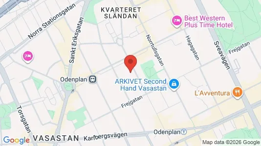 Apartments for rent i Vasastan - kort over placeringen