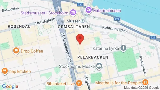 Apartments for rent i Södermalm - kort over placeringen