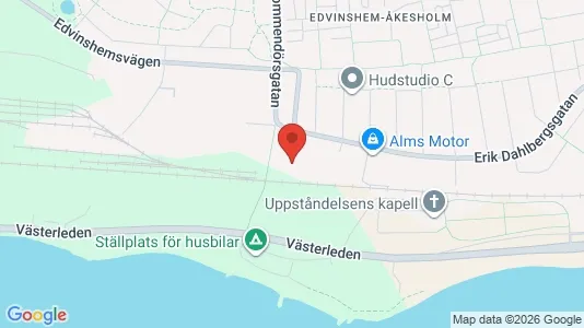 Apartments for rent i Ystad - kort over placeringen