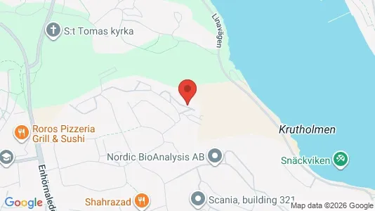 Apartments for rent i Södertälje - kort over placeringen