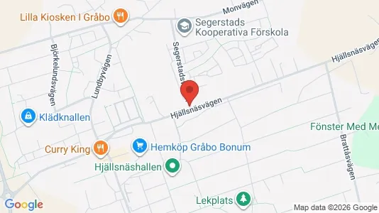 Apartments for rent i Lerum - kort over placeringen