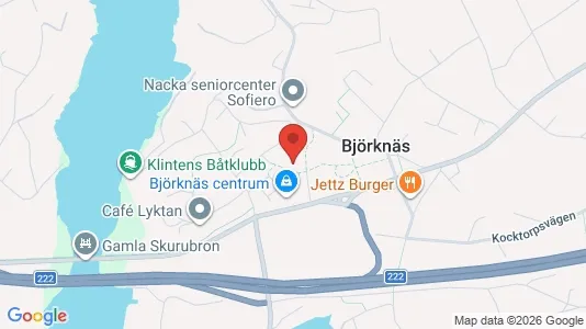 Apartments for rent i Nacka - kort over placeringen