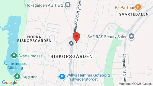 Apartments for rent i Västra hisingen - kort over placeringen