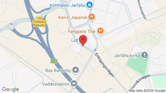 Apartments for rent i Järfälla - kort over placeringen
