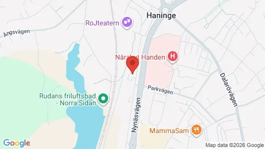 Apartments for rent i Haninge - kort over placeringen
