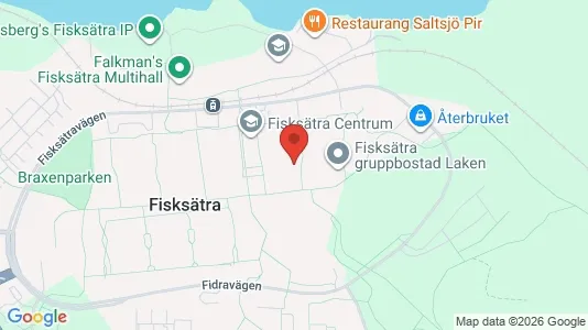 Apartments for rent i Nacka - kort over placeringen