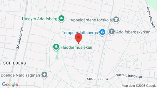 Apartments for rent i Helsingborg - kort over placeringen