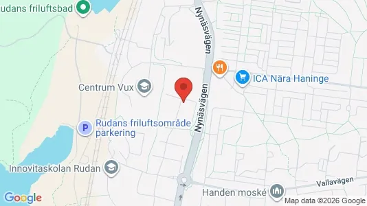Apartments for rent i Haninge - kort over placeringen