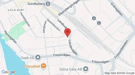 Apartments for rent i Sundbyberg - kort over placeringen