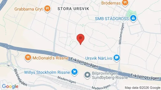Apartments for rent i Sundbyberg - kort over placeringen