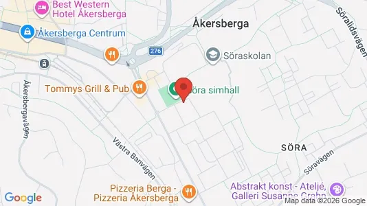 Apartments for rent i Österåker - kort over placeringen