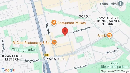 Apartments for rent i Södermalm - kort over placeringen
