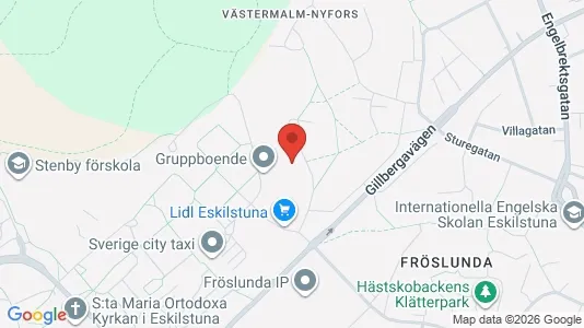Apartments for rent i Eskilstuna - kort over placeringen