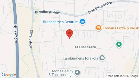 Apartments for rent i Haninge - kort over placeringen