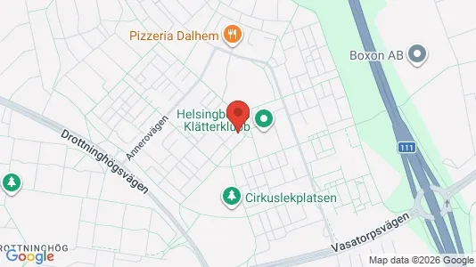 Apartments for rent i Helsingborg - kort over placeringen