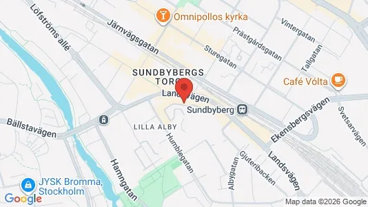 Apartments for rent i Sundbyberg - kort over placeringen