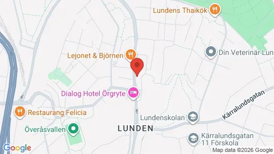 Apartments for rent i Örgryte-Härlanda - kort over placeringen
