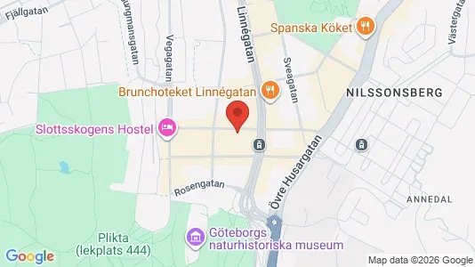 Apartments for rent i Gothenburg City Centre - kort over placeringen