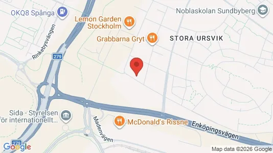 Apartments for rent i Sundbyberg - kort over placeringen