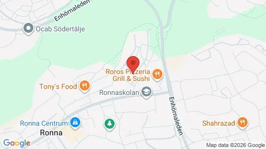 Apartments for rent i Södertälje - kort over placeringen