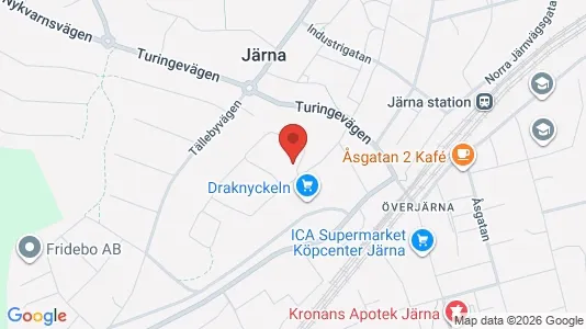 Apartments for rent i Södertälje - kort over placeringen