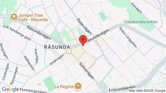 Apartments for rent i Solna - kort over placeringen