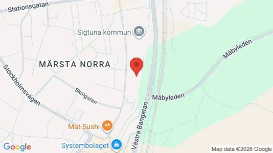 Apartments for rent i Sigtuna - kort over placeringen