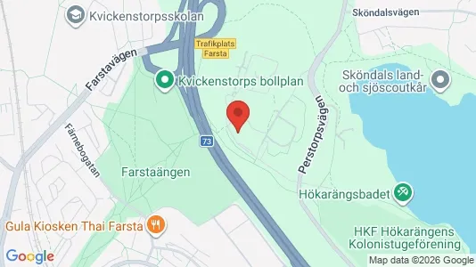 Apartments for rent i Huddinge - kort over placeringen