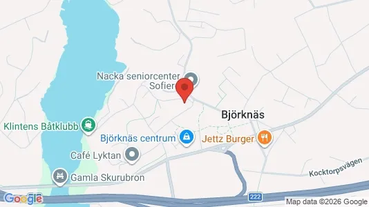 Apartments for rent i Nacka - kort over placeringen