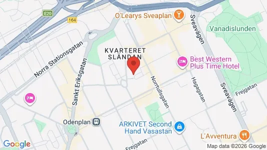 Apartments for rent i Vasastan - kort over placeringen