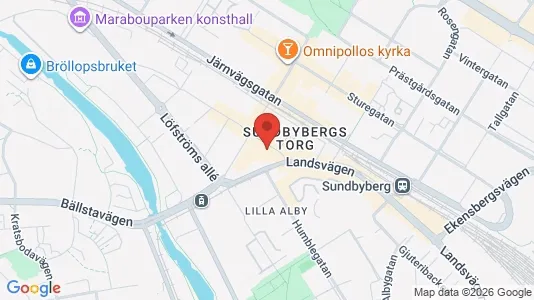 Apartments for rent i Sundbyberg - kort over placeringen
