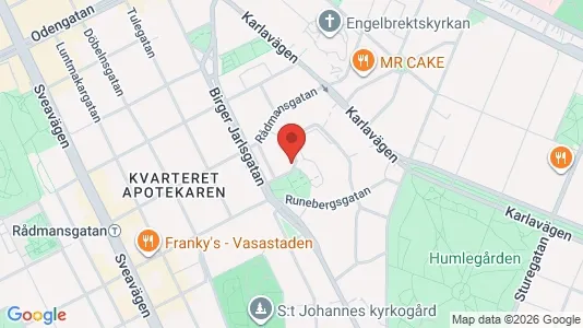 Apartments for rent i Östermalm - kort over placeringen