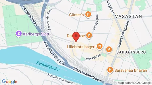 Apartments for rent i Vasastan - kort over placeringen