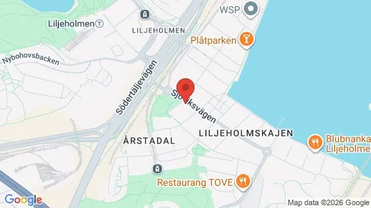 Apartments for rent i Södermalm - kort over placeringen