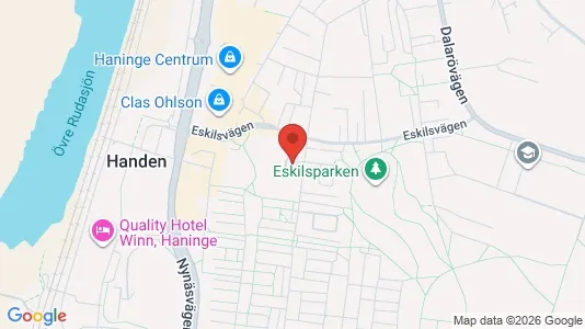 Apartments for rent i Haninge - kort over placeringen