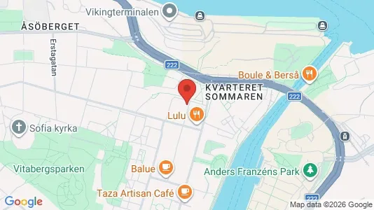 Apartments for rent i Södermalm - kort over placeringen