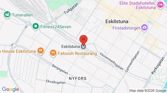 Apartments for rent i Eskilstuna - kort over placeringen