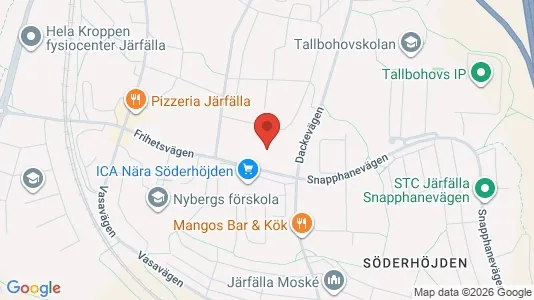 Apartments for rent i Järfälla - kort over placeringen