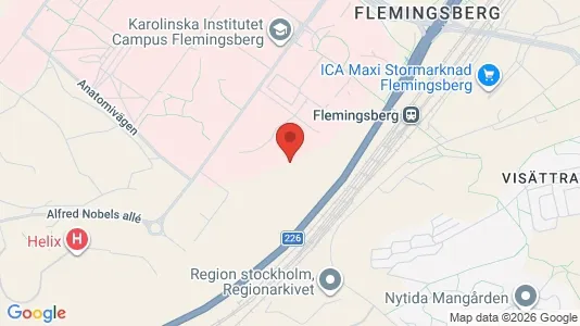 Apartments for rent i Huddinge - kort over placeringen