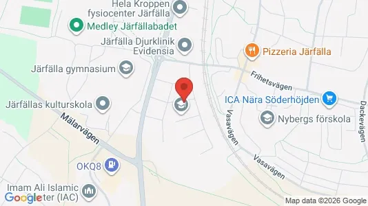 Apartments for rent i Järfälla - kort over placeringen
