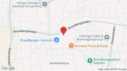 Apartments for rent i Haninge - kort over placeringen