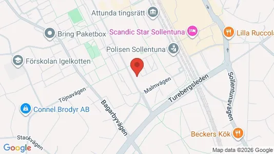 Apartments for rent i Sollentuna - kort over placeringen