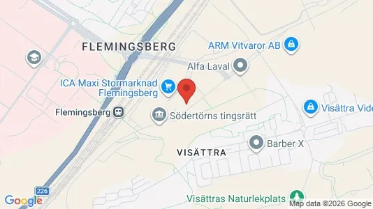 Apartments for rent i Huddinge - kort over placeringen